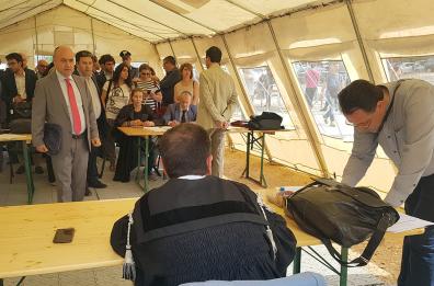 Udienze sotto le tende a Bari: Csm chiederà a Bonafede decreto legge