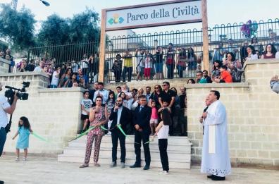 Inaugurato a Grottaglie il Parco della Civiltà