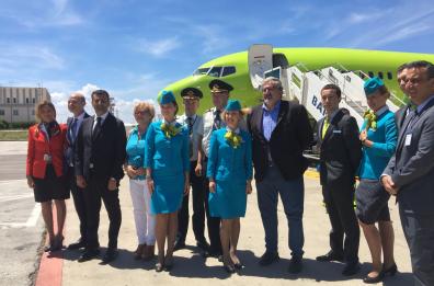 Inaugurato il diretto Bari-Mosca della S7 Airlines