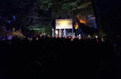 Carlo Verdone a Castellana
«Nelle grotte il prossimo set»