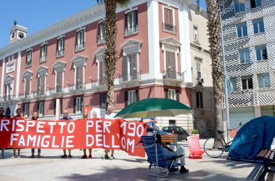 Bari, parte lo sciopero della fame degli operai della ex Om 