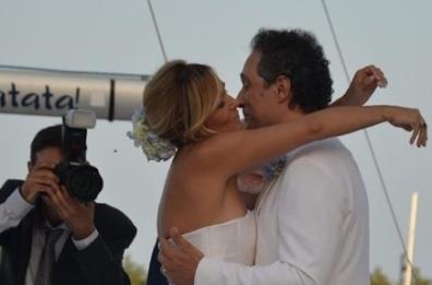 Policoro, Claudio Santamaria e Francesca Barra sposi bis