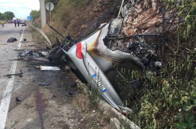 Schianto tra due auto due camper nel Foggiano: 3 morti e 5 feriti