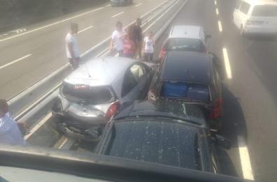 Bus Lecce-Milano coinvolto in tamponamento a catena in Abruzzo