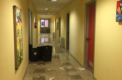 Potenza, l'azienda sanitaria finisce sott'acqua: evacuata la sede
