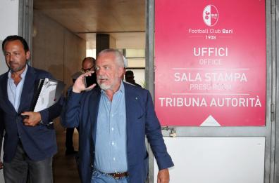 La giornata barese della famiglia De Laurentiis