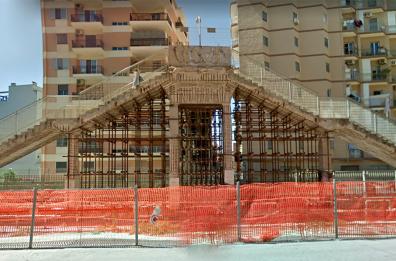 Bari, ponte di viale Traiano in attesa del collaudo: prova da carico nella notte