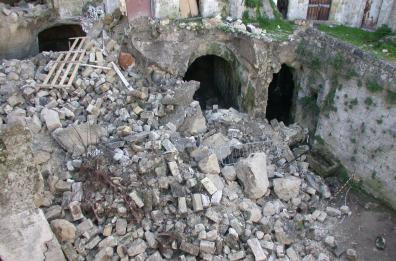 Matera, al via il lavori dopo il crollo di Calata e recinto Ridola