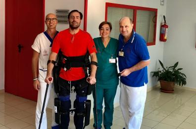 San Giovanni Rotondo, Giovanni sfida la disabilità con l'esoscheletro più tecnologico d'Italia