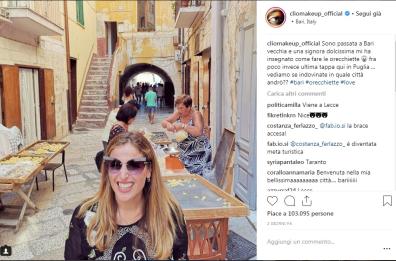 Clio Makeup approda in Puglia: ecco gli scatti più belli del suo tour