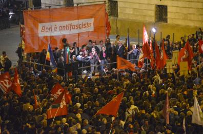 Bari, nuovo corteo antifascista sui luoghi dell'aggressione di CasaPound