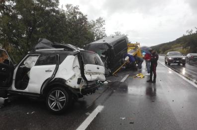 Auto contro furgone: un morto e un ferito nel Materano