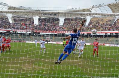 Bari-Turris, le azioni e il primo pareggio del campionato