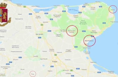 Foggia, blitz antidroga sul Gargano: le videointercettazioni