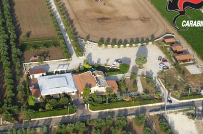 Andria, confiscato agriturismo con ippodromo e zoo del valore di 1,5 milioni
