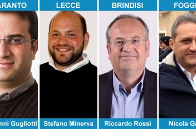 Province, finisce 2 a 2: centrodestra
fa ribaltone a Taranto e Foggia
Brindisi e Lecce al centrosinistra