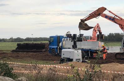 Protesta No Tap a Melendugno per bloccare i camion: lavori sospesi per maltempo 