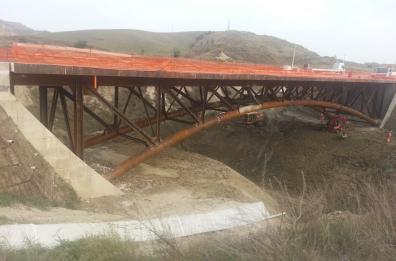 Pisticci-Pozzitello pronto il ponte che crollò nel 2013 per le piogge
