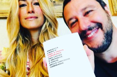 Salvini in coppia con la giornalista pugliese Chirico? È solo una fake sul web