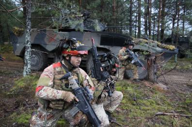 Lituania, i bersaglieri di Altamura
"promossi" alla Iron Wolf II
