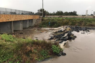 Nardò: plastiche nel canale Asso, l'ombra della mala