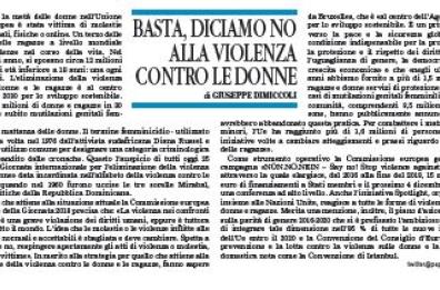 L'Ue e la violenza sulle donne