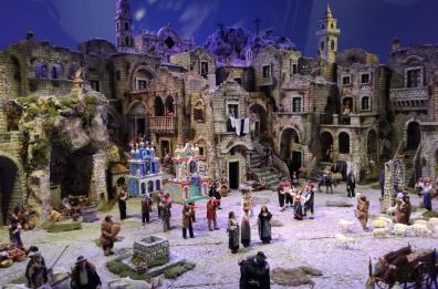 Matera, il presepe di Franco Artese per il Presidente Mattarella