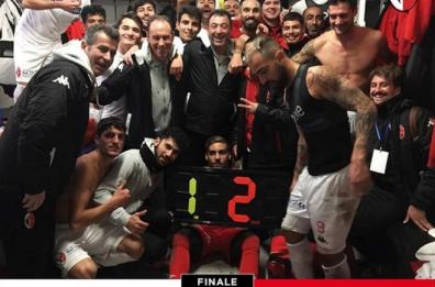 Bari, non proprio una passeggiata di salute
vittoria sofferta anche se alla fine meritata 