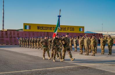 Afghanistan, dopo sei mesi di missione rientra la bandiera di guerra del 9° fanteria