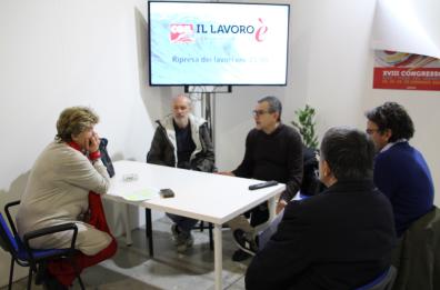 Congresso Cgil, Camusso incontra lavoratori Gazzetta del Mezzogiorno