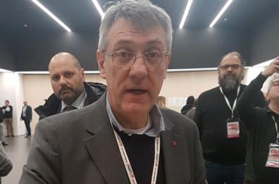 Bari, Landini nuovo segretario della Cgil: «Grande prova di unità»