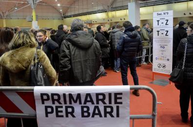 Primarie centrodestra Bari: il voto dei tre candidati 