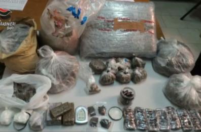 Bisceglie, colpo dei Cc al bazar della droga: 19 arresti
Minorenni usati per il trasporto