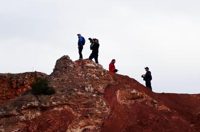 Spinazzola,  la «National Geographic» affascinata dalle cave di bauxite 