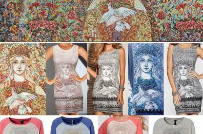 La Madonna della Pace salentina «plagiata» da una casa di moda tedesca