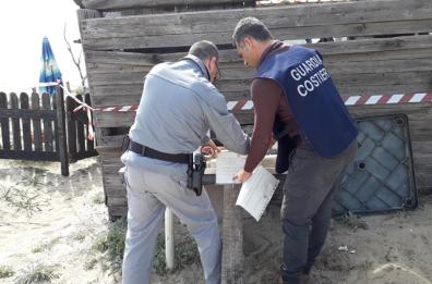 Castellaneta Marina, sequestrato ristorante sulla spiaggia completamente abusivo