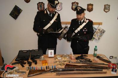 Laterza, nascondeva un arsenale in un capannone: arrestato 48enne
