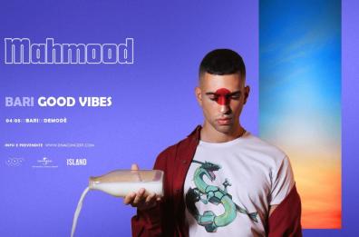 Mahmood porta le sue Good Vibes in concerto a Bari
