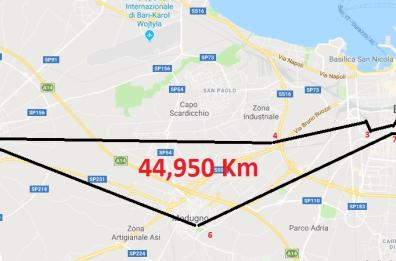 Bari, il tour di un avvocato tra gli uffici giudiziari spezzatino: 45 Km in un giorno