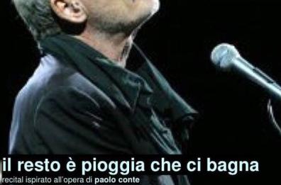 Il resto è pioggia che ci bagna: a Lecce il recital ispirato a Paolo Conte
