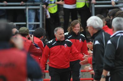 Cornacchini portato in trionfo
"E adesso voglio lo scudetto"