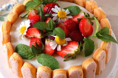 Semifreddo alle fragole