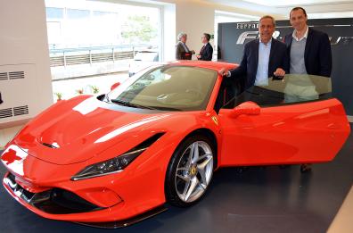 Bari, presentata la Ferrari F8 Tributo: ha prestazioni più elevate di sempre