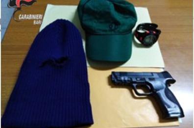 Santeramo in Colle: rapina 14 negozi, arrestato 50enne, incastrato da telecamere