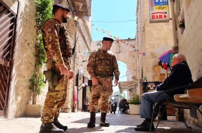 Raggruppamento Puglia e Basilicata: comando al  colonnello Recchioni