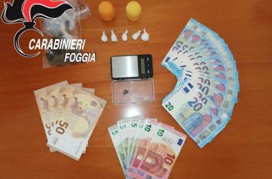 Chieuti, arrestata una donna per spaccio: aveva cocaina in casa