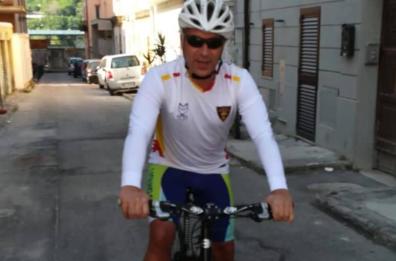 Lecce in serie A: presidente e ds in bici fino a Loreto