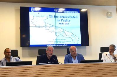 Puglia, incidenti stradali e morti in calo nel 2018