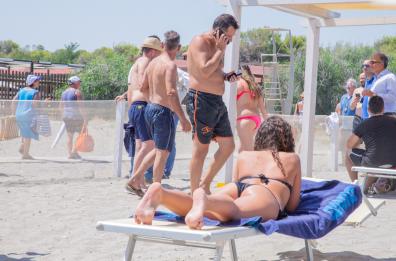 Salvini in Basilicata, giornata in spiaggia tra lettini e canoa