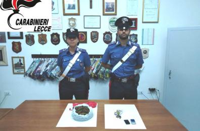 Casalabate, droga nello zaino nella Notte di San Lorenzo: in manette 18enne